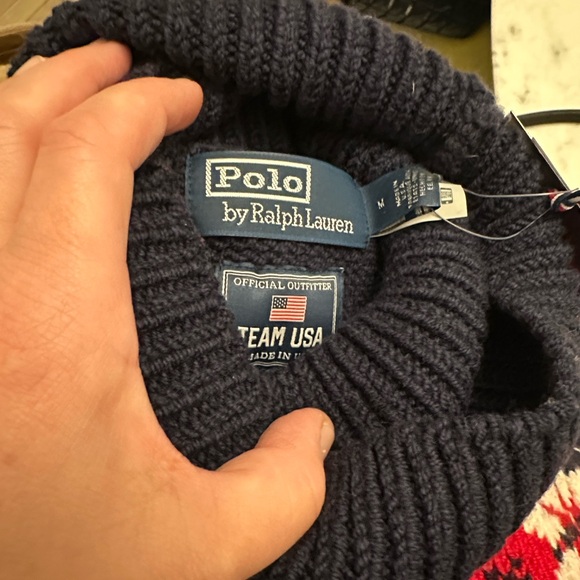 Polo by Ralph Lauren Navy Sweater - Picture 3 of 12